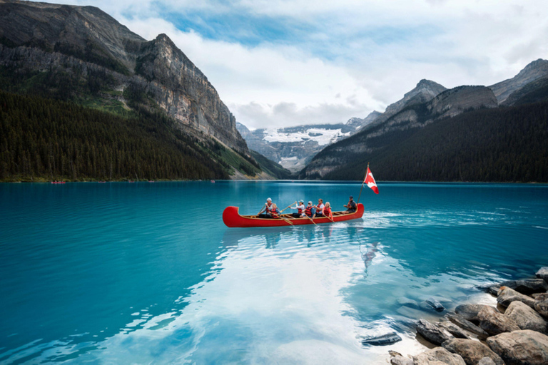Lake Louise, Moraine Lake, Emerald - Banff, Canmore, Calgary 7:45 Delta Downtown Calgary Pickup