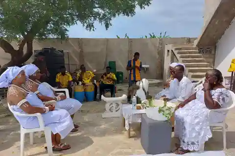 Akan Naming Ceremony at Slave River Site & Cape Coast Tour