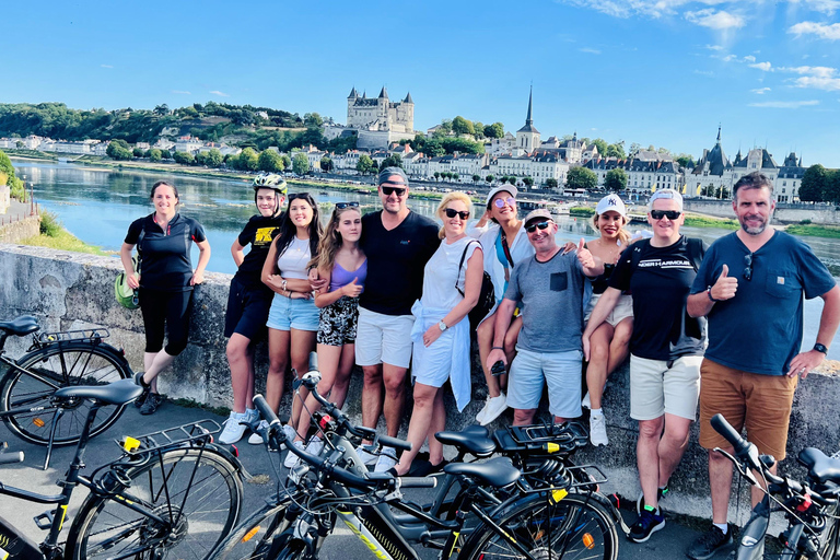 Guided tour of Saumur by electric bike Guided tour of Saumur by electric bike
