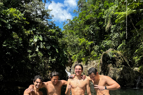 Fajardo : randonnée dans la forêt d'El Yunque, chutes d'eau et toboggan aquatiqueFajardo : Randonnée dans la forêt d'El Yunque, chutes d'eau et toboggan aquatique