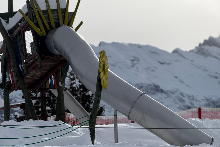 Bern: Schlitten-Tagestour nach Lauterbrunnen und Mürren