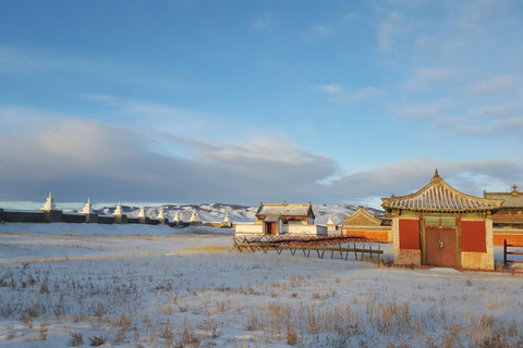 &quot;3 dagen winterse magie in Centraal-Mongolië&quot;.Winterreis in Mongolië