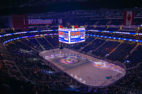 Elmont: New York Islanders UBS Arena Ice Hockey Game Ticket Lower Sideline