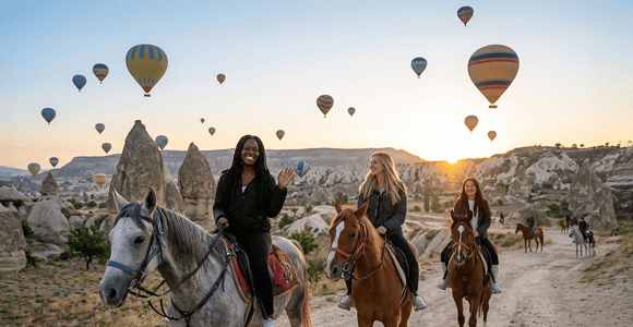 Cappadocia: Horseback Riding Tour with Hotel Pickup