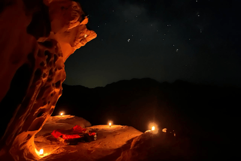 Wadi Rum Desert: Full Day Jeep Tour & Traditional Lunch Wadi Rum Desert: Full Day Jeep Tour & Overnight in Camp