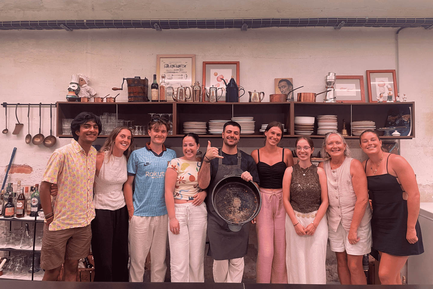 Barcelona: Paella & Tapas Cooking Class with Sangria