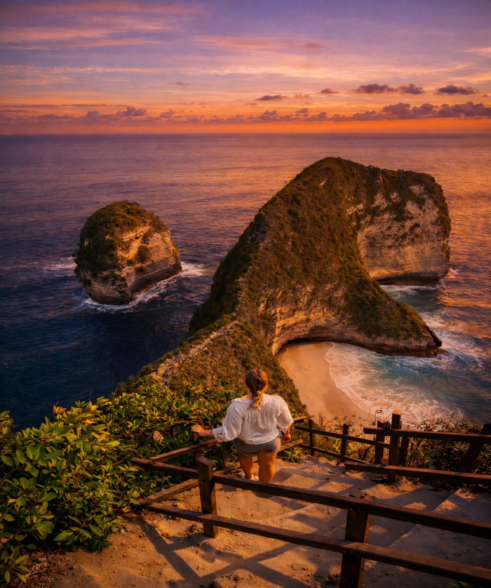 Nusa Penida: Nachmittags-Manta-Schnorcheln & Kelingking-Sonnenuntergang