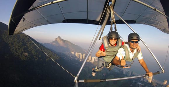 Río de Janeiro: vuelos en ala delta o en parapente