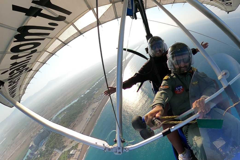 Side & Manavgat: Microlight Flight Experience 10-minute flight over Sorgun Titreyen Lake
