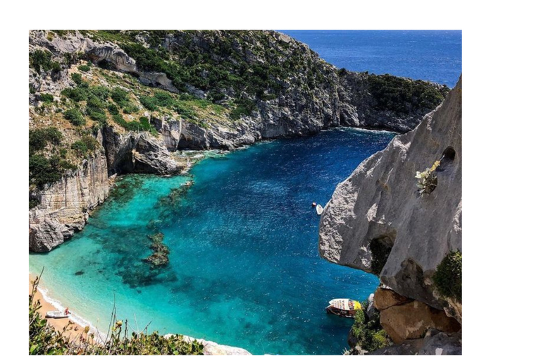 From Tirana: Blue Cave & Hidden Bays Speedboat Tour