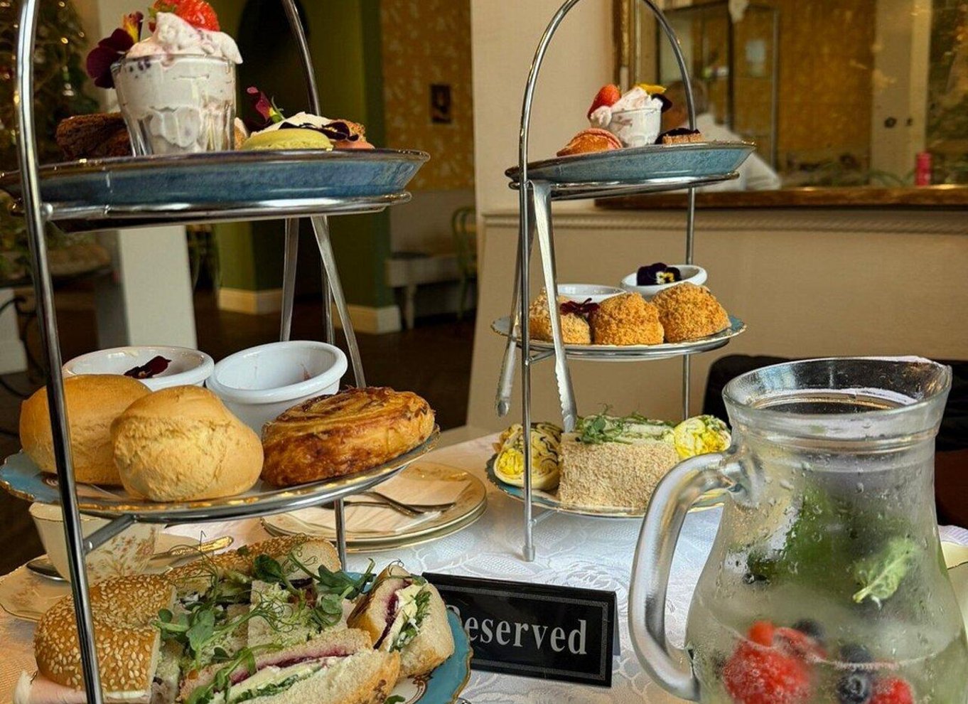 Wicklow: Eftermiddagste på Russborough Café