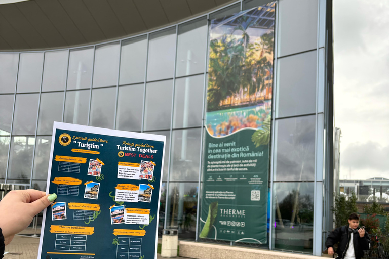 Bukarest: Therme (transfer + 4,5 timmars biljett till Galaxy+Palm)