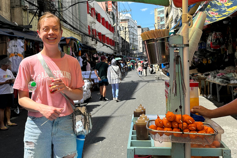 ⭐ Manila Chinatown Food and Drinks Walking Tour ⭐ Recorrido a pie por el Barrio Chino de Manila con comida y bebidaRecorrido gastronómico a pie por Chinatown ⭐ Manila