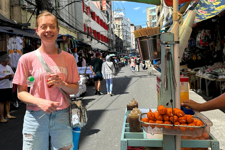 ⭐ Manila Chinatown Food and Drinks Walking Tour ⭐ Recorrido a pie por el Barrio Chino de Manila con comida y bebidaRecorrido gastronómico a pie por Chinatown ⭐ Manila