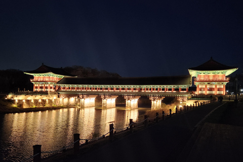 Busan: Excursão compartilhada para ver o pôr do sol em Gyeongju em van de luxoBusan: Excursão compartilhada para ver o pôr do sol em Gyeongju em uma van de luxo