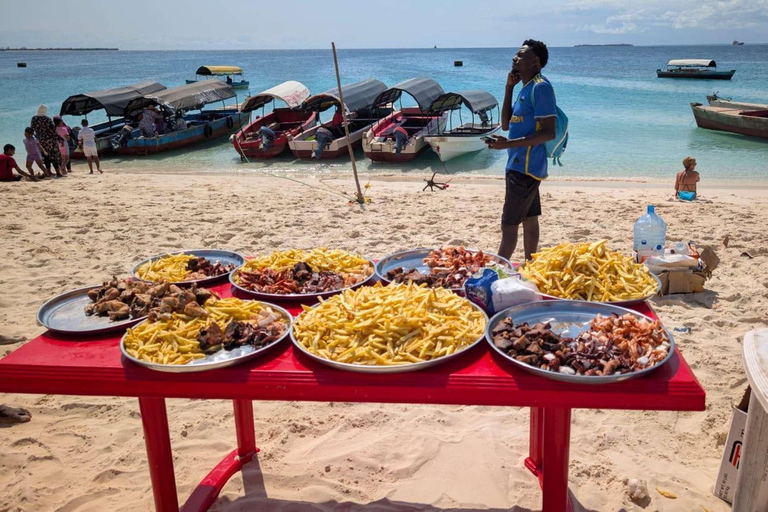 Zanzibar: passeio pela Cidade de Pedra e relaxamento na praia com almoçoPasseio sem transporte de ida e volta para o hotel