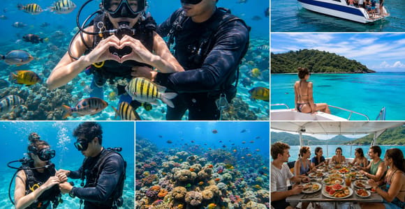 Racha Yai Island: PADI Discover Scuba Diving Program