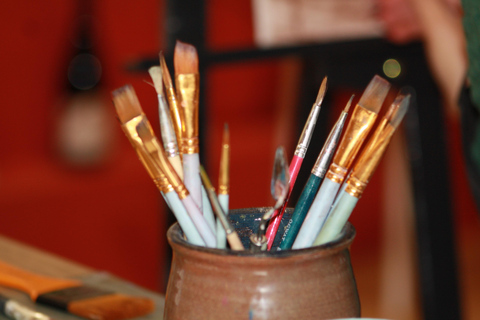 Tbilisi: Creative Workshop with Tea or Coffee & Pick-Up