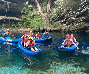 Kajakken in de Viosa-rivier - Albanië