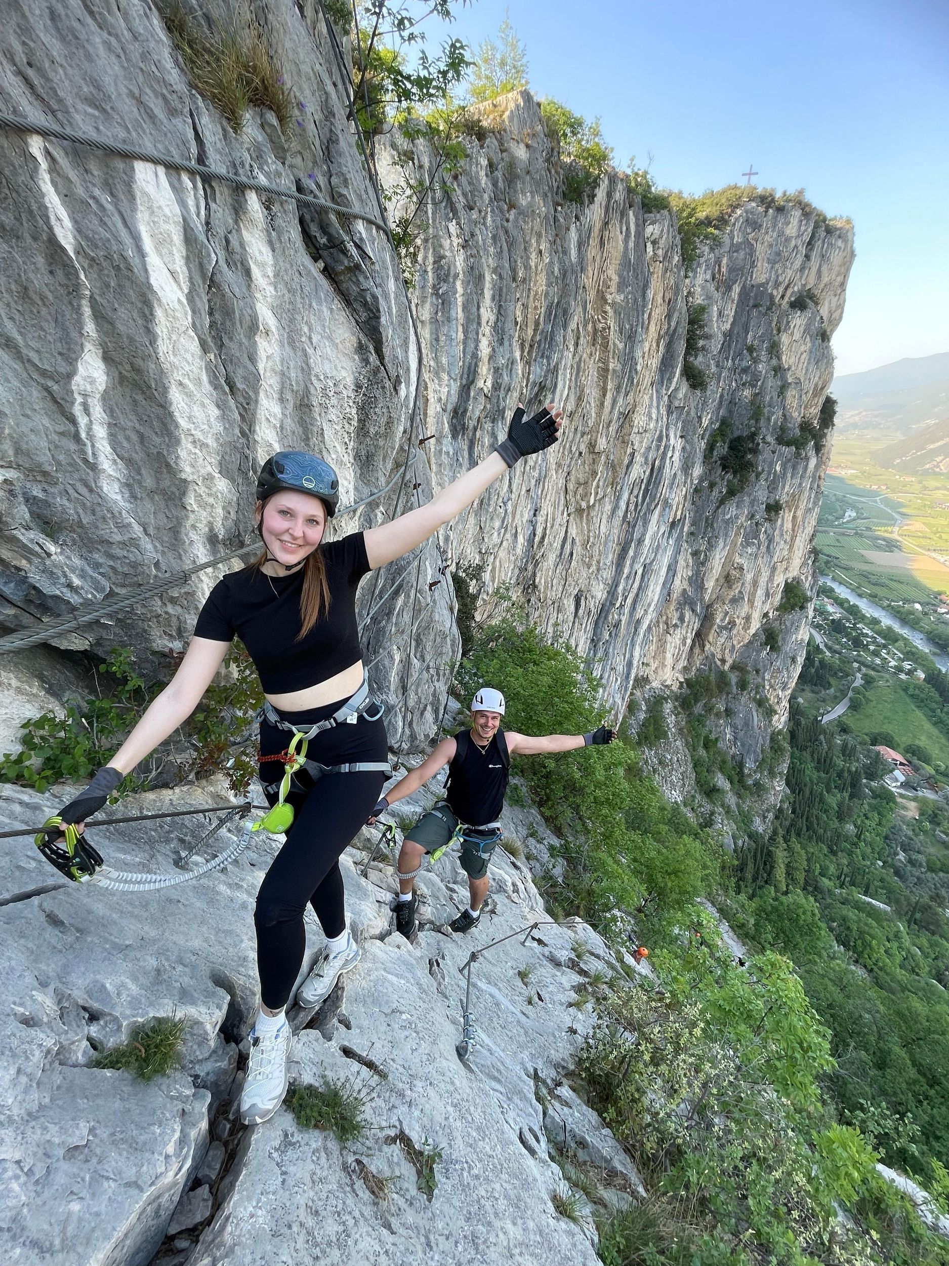 Gardasee: Klettersteig „Colodri“ bei Sonnenuntergang, Aperitif mit Aussicht und Fotos