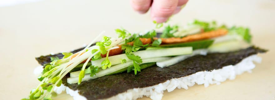 Detroit : cours ludique de préparation de sushis avec un chef local