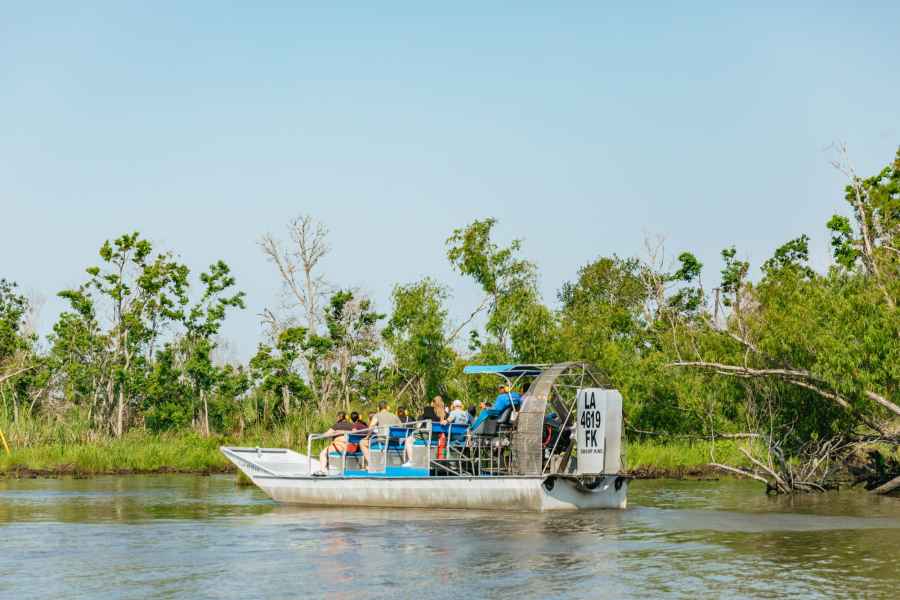 New Orleans: High Speed 9 Passagier Airboat Tour. Foto: GetYourGuide