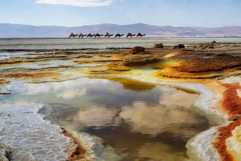 Mekele: 3-Day Danakil Depression Tour with Camping