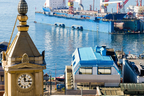 Chili : excursion d&#039;une journée à Viña del Mar et Valparaíso au départ de SantiagoVisite privée en chinois