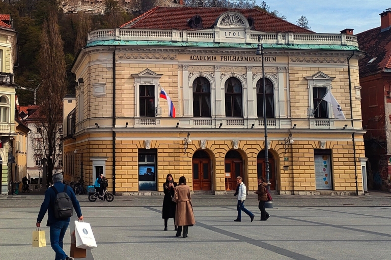 Du marais à l'État : Une visite audio autoguidée à Ljubljana