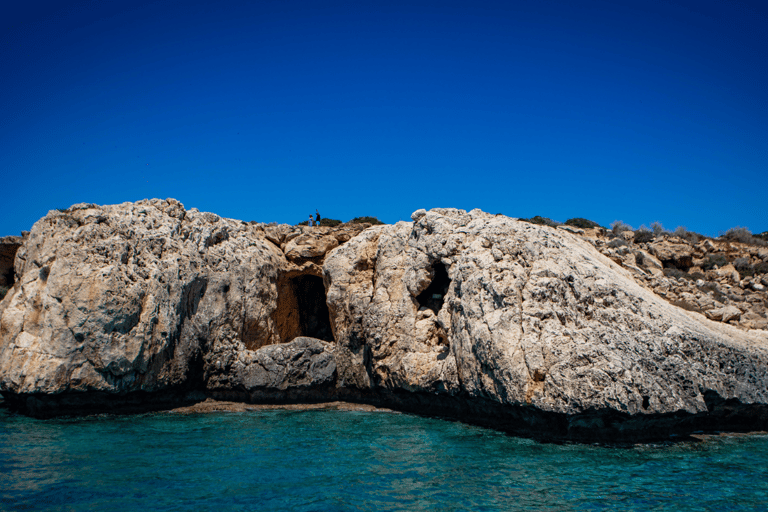 Ayia Napa: Blue Lagoon, Turtle Cove and Famagusta with BBQ Ayia Napa: Blue Lagoon and Famagusta Boat Tour with BBQ