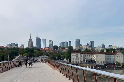 Varsóvia: visita guiada privada com um drone único