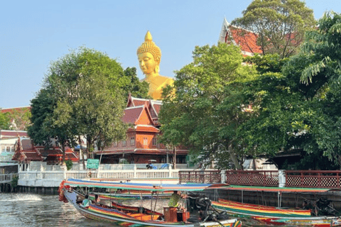 Grand Palace, Temples, Canal Private Tour [Optional Luxury] Private tour in English with Standard Vehicle