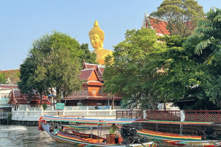 Grand Palace, Temples, Canal Private Tour [Optional Luxury] Private tour in English with Standard Vehicle