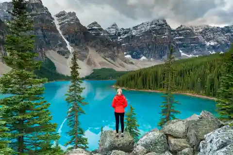 Lac Moraine Lake Louise Johnston Canyon Banff Town Bow Falls
