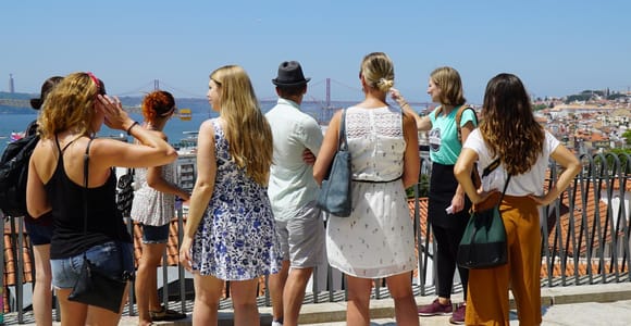 Lisbon: Starter Walking Tour to the highlights in German
