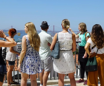 Lisbon: Starter Walking Tour to the highlights in German