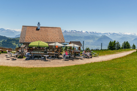 Vitznau: Train Tickets and Rigi Mineral Baths Day Ticket