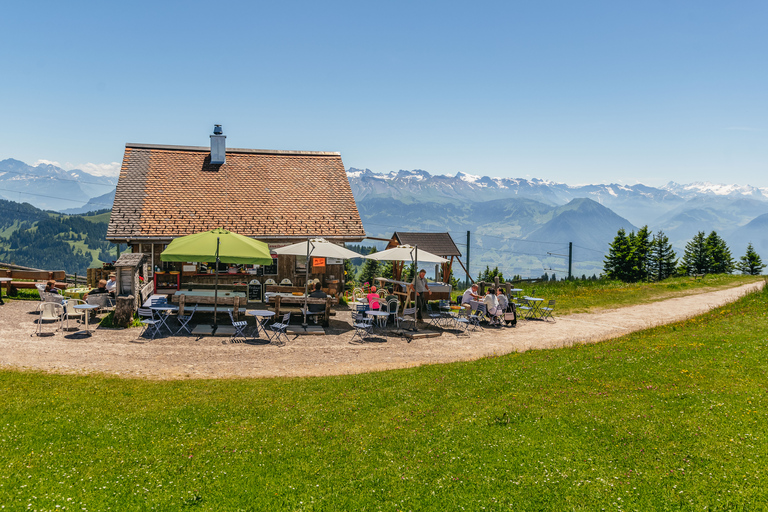 Vitznau: Train Tickets and Rigi Mineral Baths Day Ticket