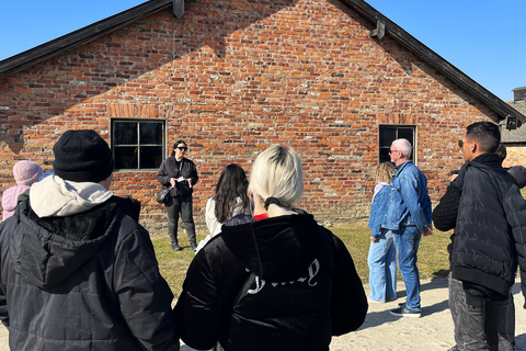 Krakow: Auschwitz-Birkenau Tour with Licensed Guide & Pickup Guided tour with hotel pickup option