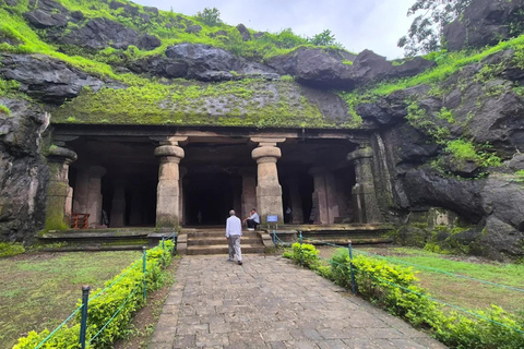 Mumbai: Excursão turística de dia inteiro ou de meio dia a MumbaiExcursão de meio dia às grutas de Kanheri com encontro