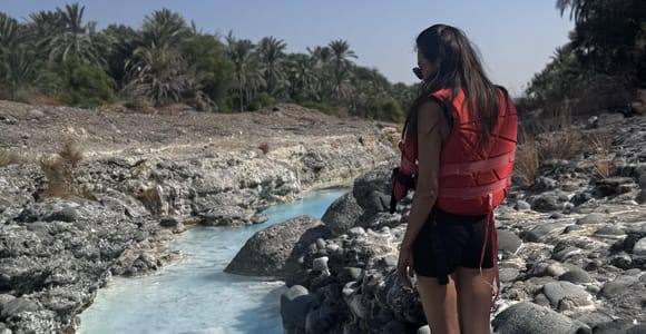 Muscat: Wadi Huwqain Hike and Swim with Local Guide