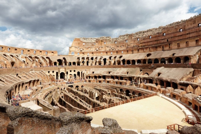 Rome: visite du sol de l'arène du Colisée et de la prison de Saint-Pierre