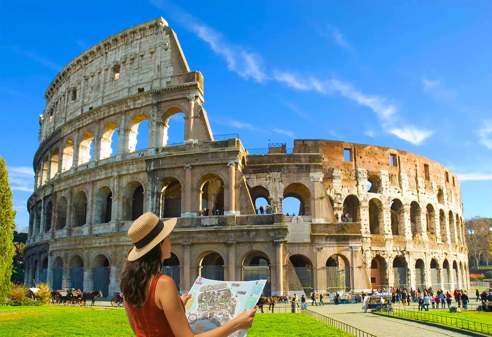 Rom: Colosseum WORLD Tour mit KI-Guide-App & Arena-Option Rom: Colosseum ...