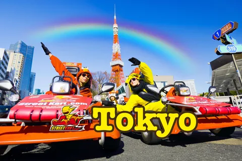 Tokyo : L'expérience originale du Street Kart dans la baie de Tokyo