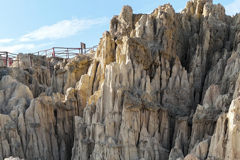 La Paz: Tour della città classico + Telefericos + Valle della Luna mezza giornata