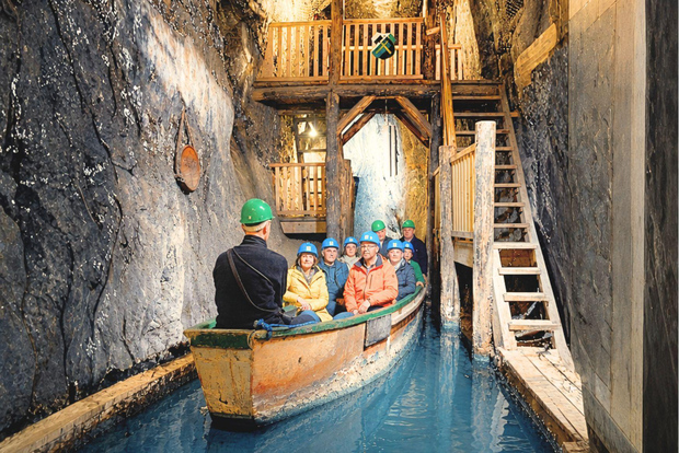 Från Kraków: Tur till UNESCO-saltgruvan i Bochnia och underjordskajakpaddling