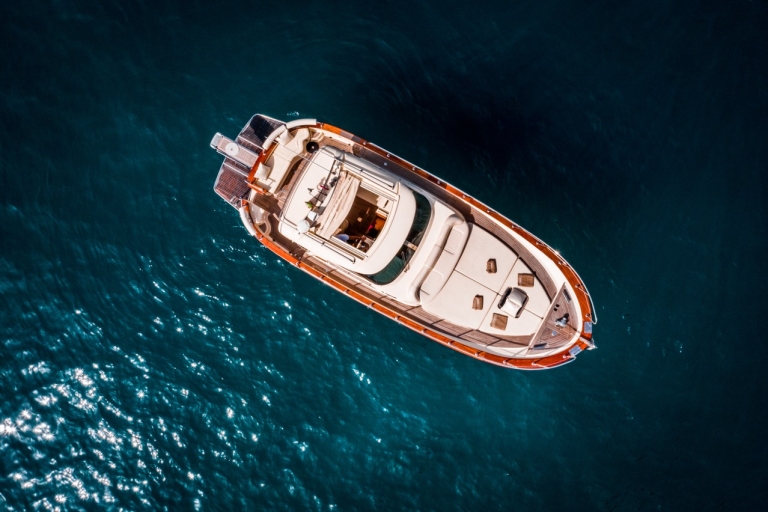 Positano : bateau privé pour le coucher du soleilBateau privé au coucher du soleil - Merci papa