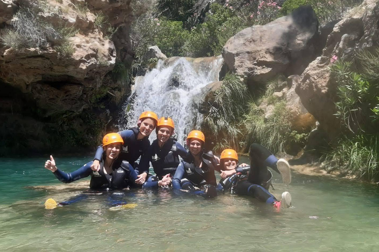 Río Verde, Otivar, Granada: canyoning crystal clear waters jumps and rappel