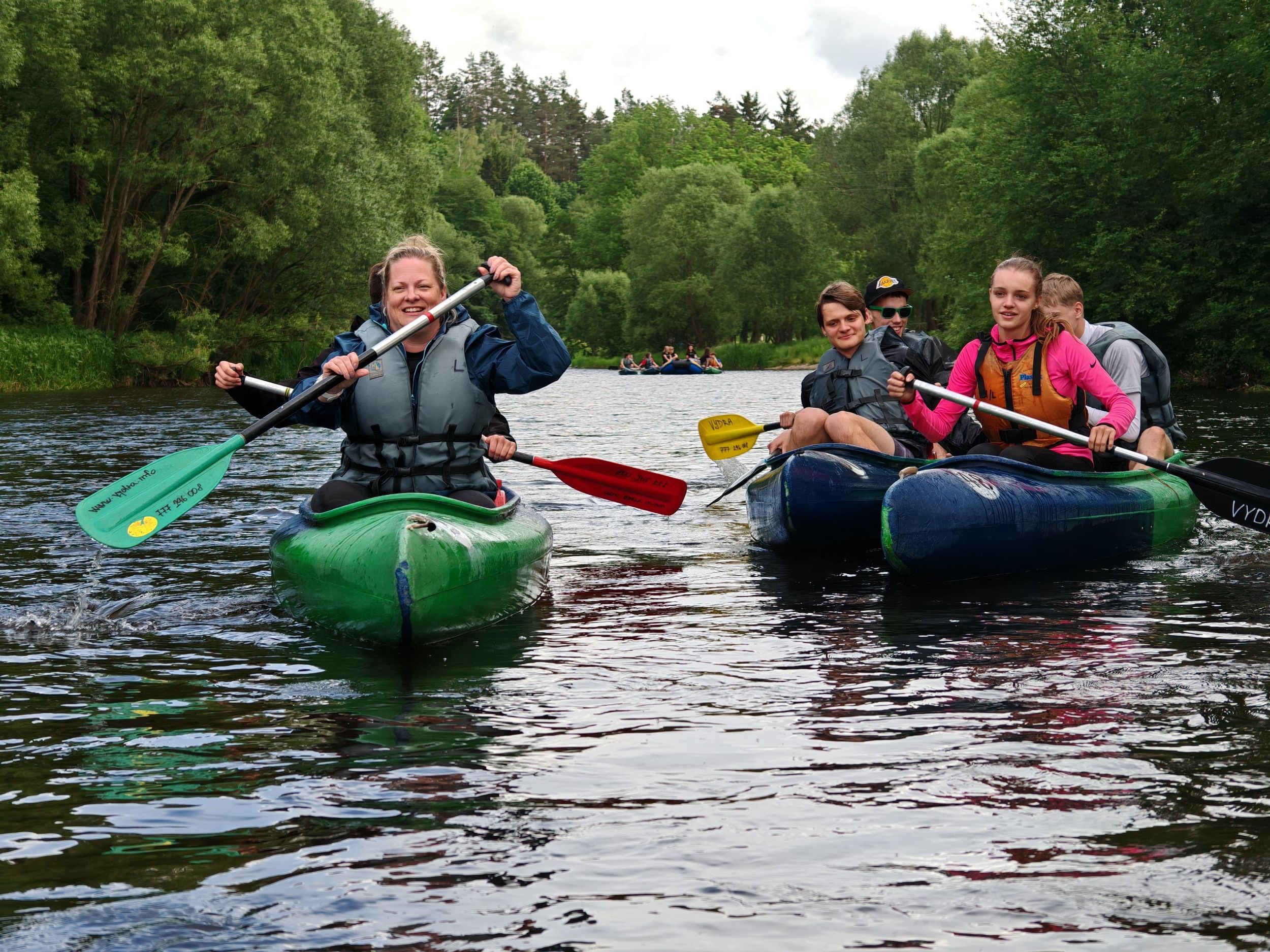Český Krumlov: Selbstgeführte Kanu- und Raftingtour auf der Moldau