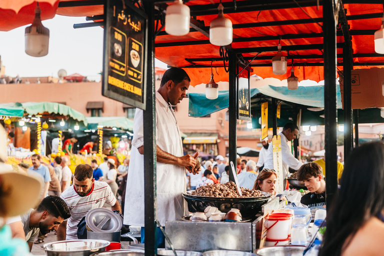 Marrakech: Authentic Moroccan Food Walking Tour & Dinner